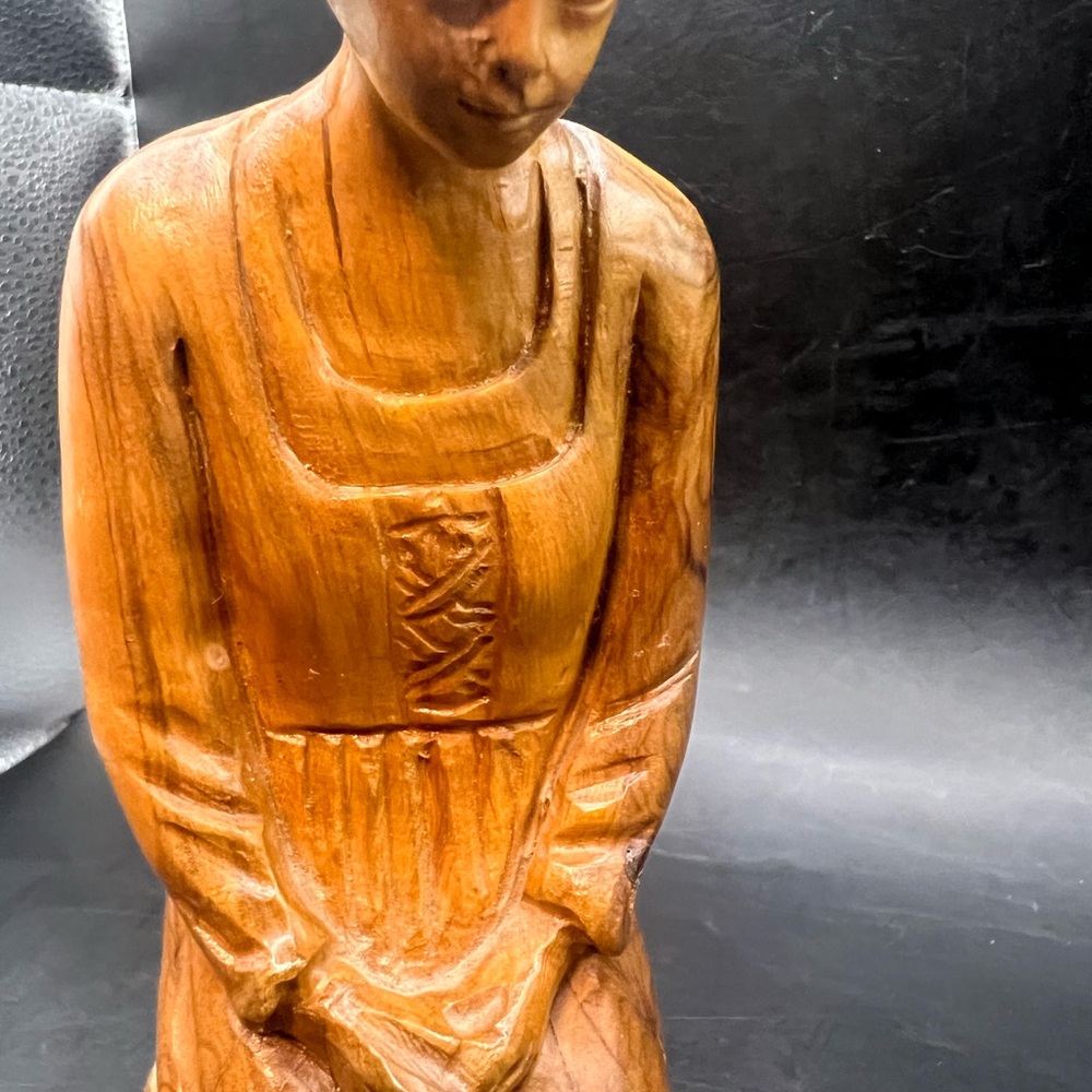 Handcrafted Wooden Sculpture - Picture 5 of 8